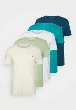 Pier One 5 Pack - Basic T-Shirt - White/Blue/Stone 14 Pier One 5 Pack - Basic T-Shirt - White/Blue/Stone -Pier One Shop 00fec76a23194020b0f0894c5c8fb3e1