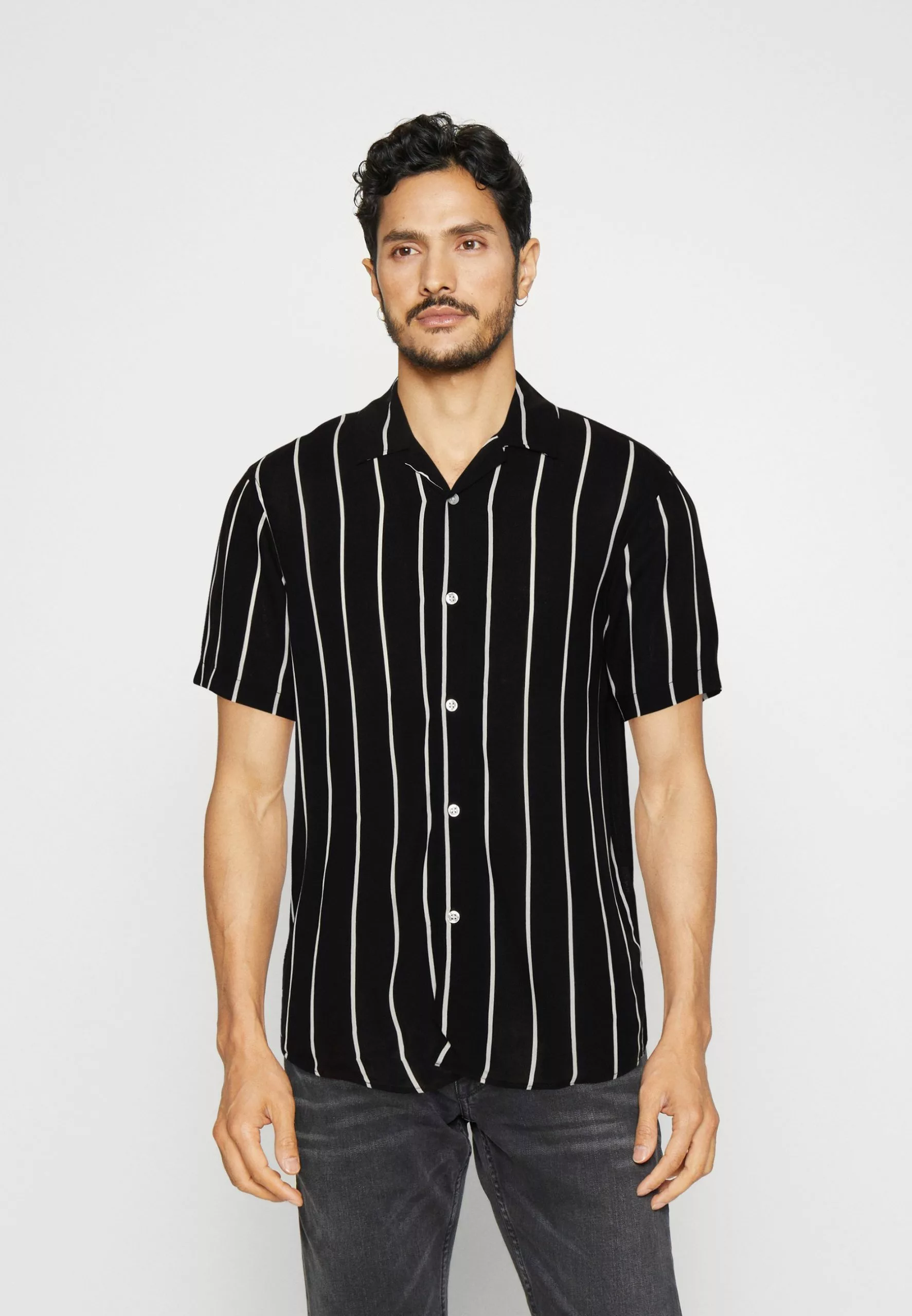 Pier One 2 Pack - Shirt - Olive/Black 4 Pier One 2 Pack - Shirt - Olive/Black - Image 4