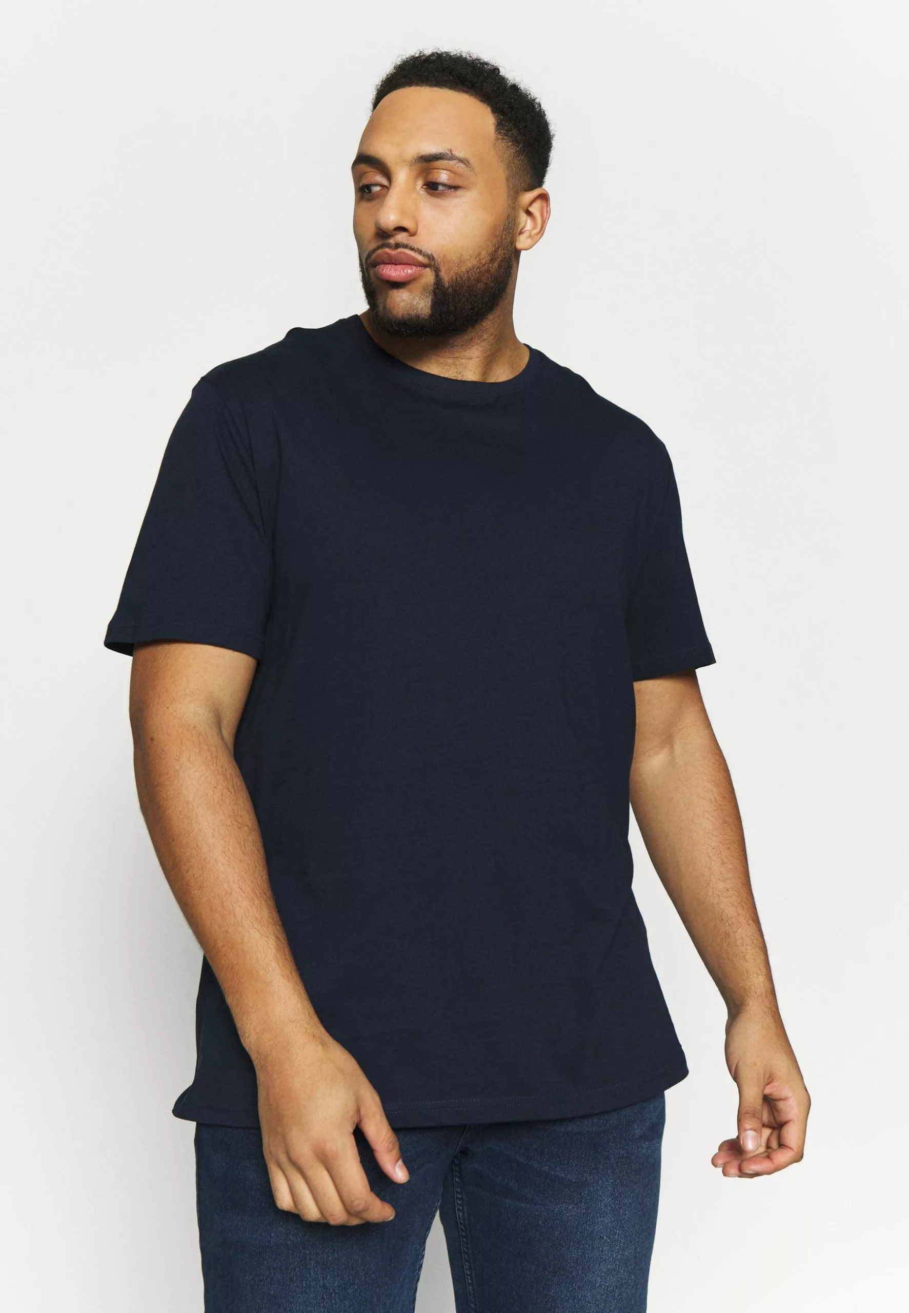 Pier One 2 Pack - Basic T-Shirt - Dark Blue/Bordeaux 4 Pier One 2 Pack - Basic T-Shirt - Dark Blue/Bordeaux - Image 4