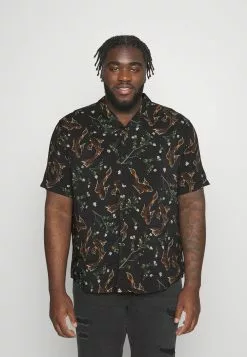 Pier One Asian Print Resort - Shirt -Black