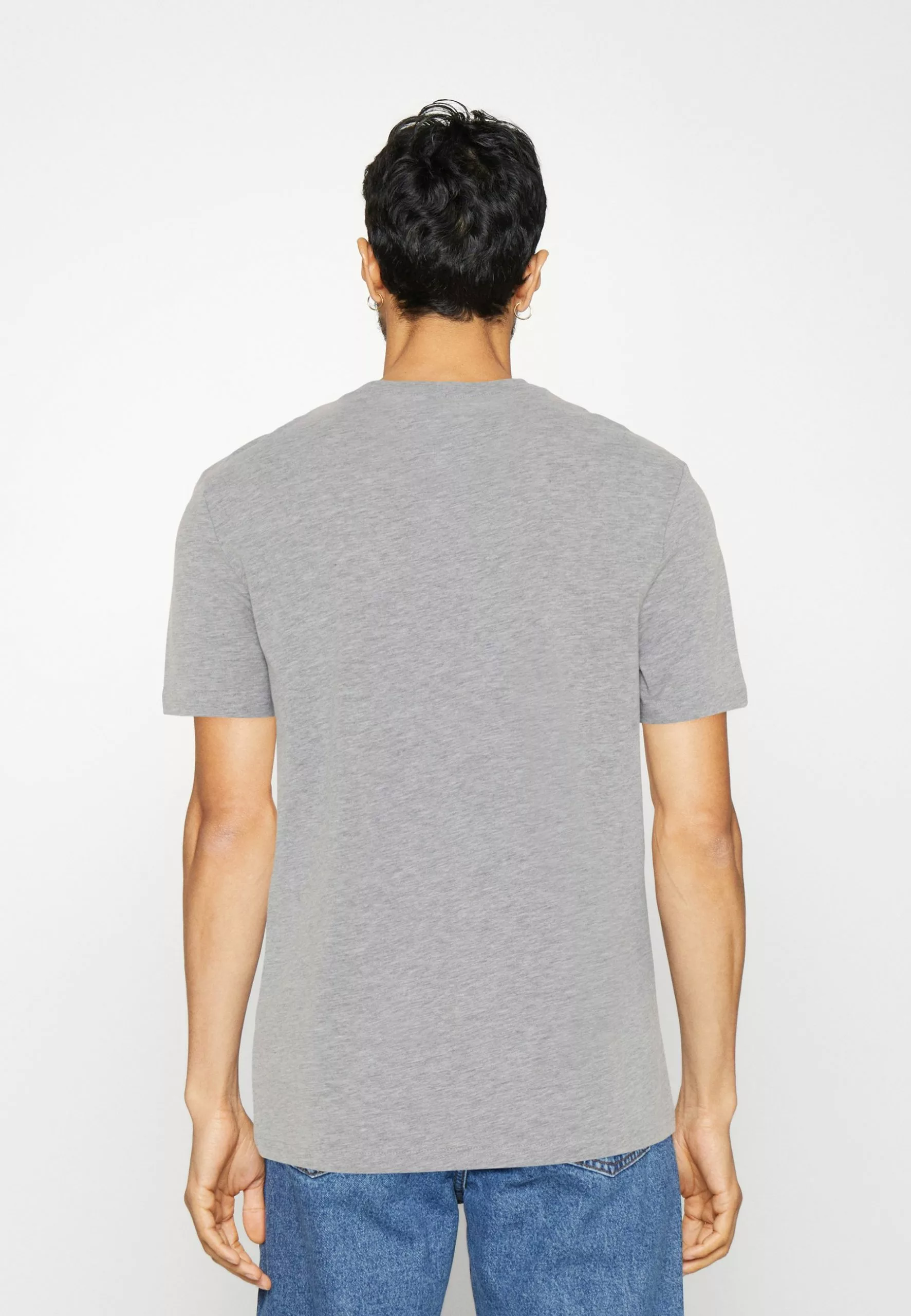 Pier One 3 Pack - Basic T-Shirt - Mottled Light Grey/Pink/Black 3 Pier One 3 Pack - Basic T-Shirt - Mottled Light Grey/Pink/Black - Image 3