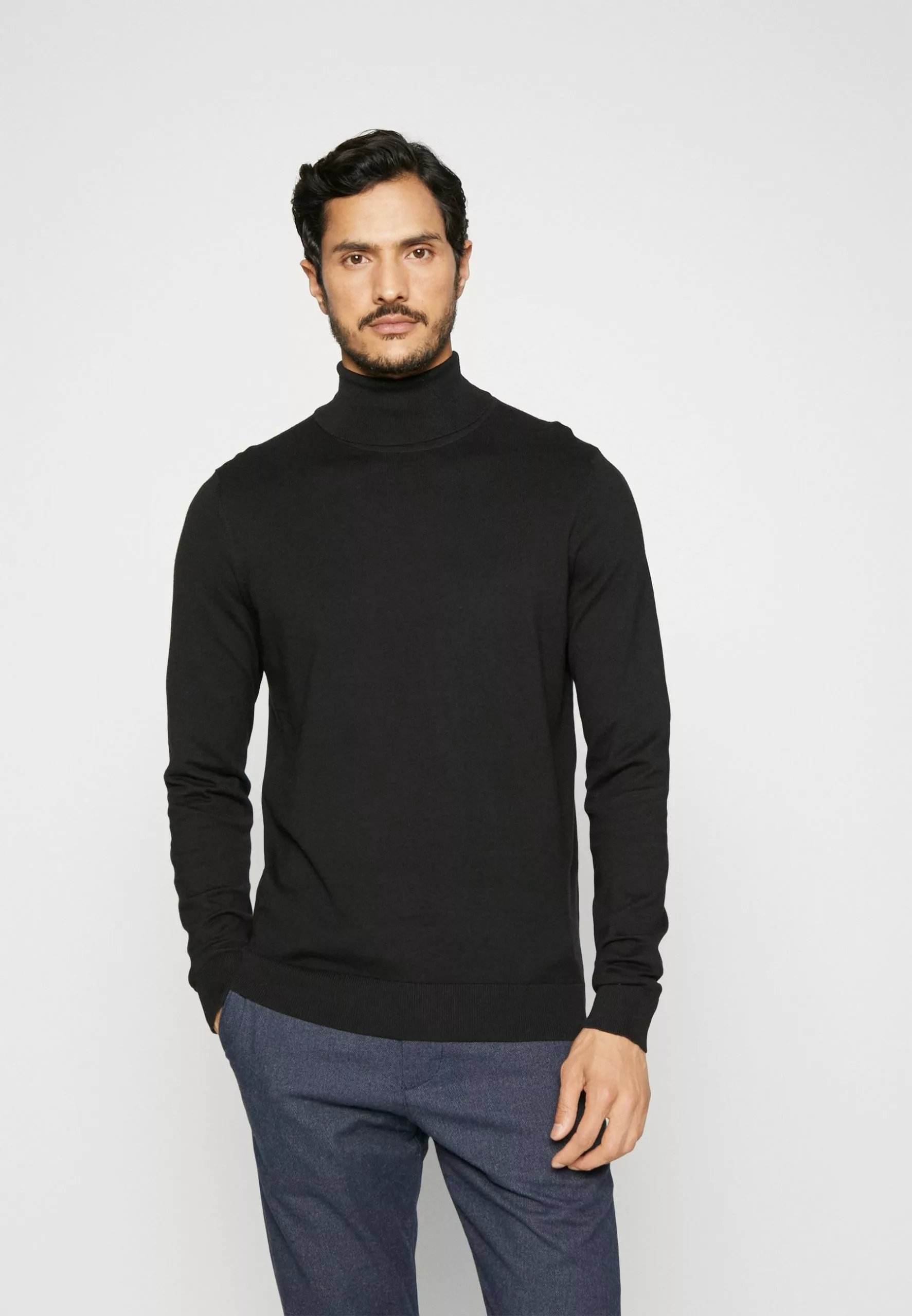 Pier One 2 Pack - Basic Turtleneck - Jumper - Black/White 2 Pier One 2 Pack - Basic Turtleneck - Jumper - Black/White - Image 2