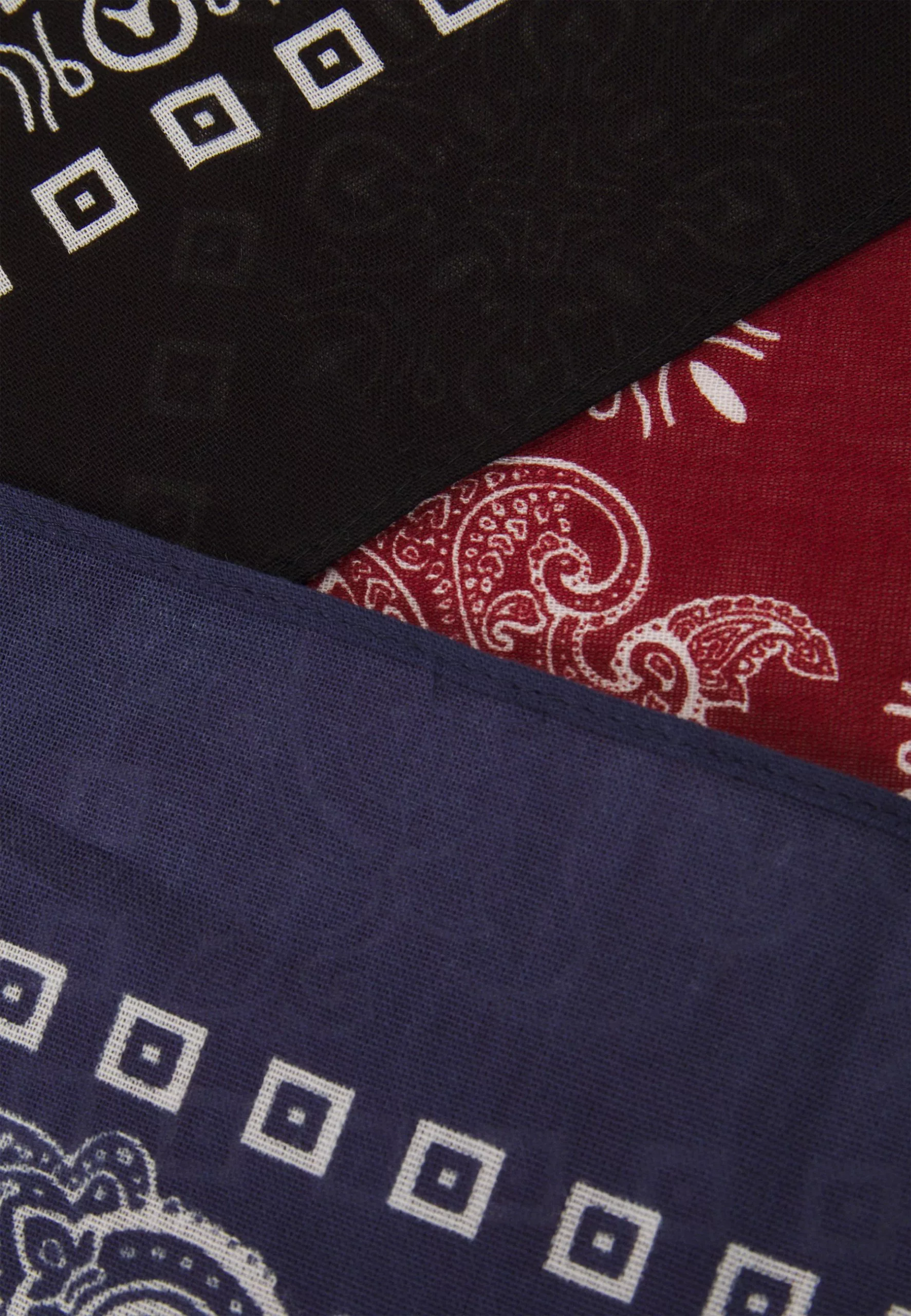 Pier One Unisex - Foulard - Black/Blue/Red 3 Pier One Unisex - Foulard - Black/Blue/Red - Image 3