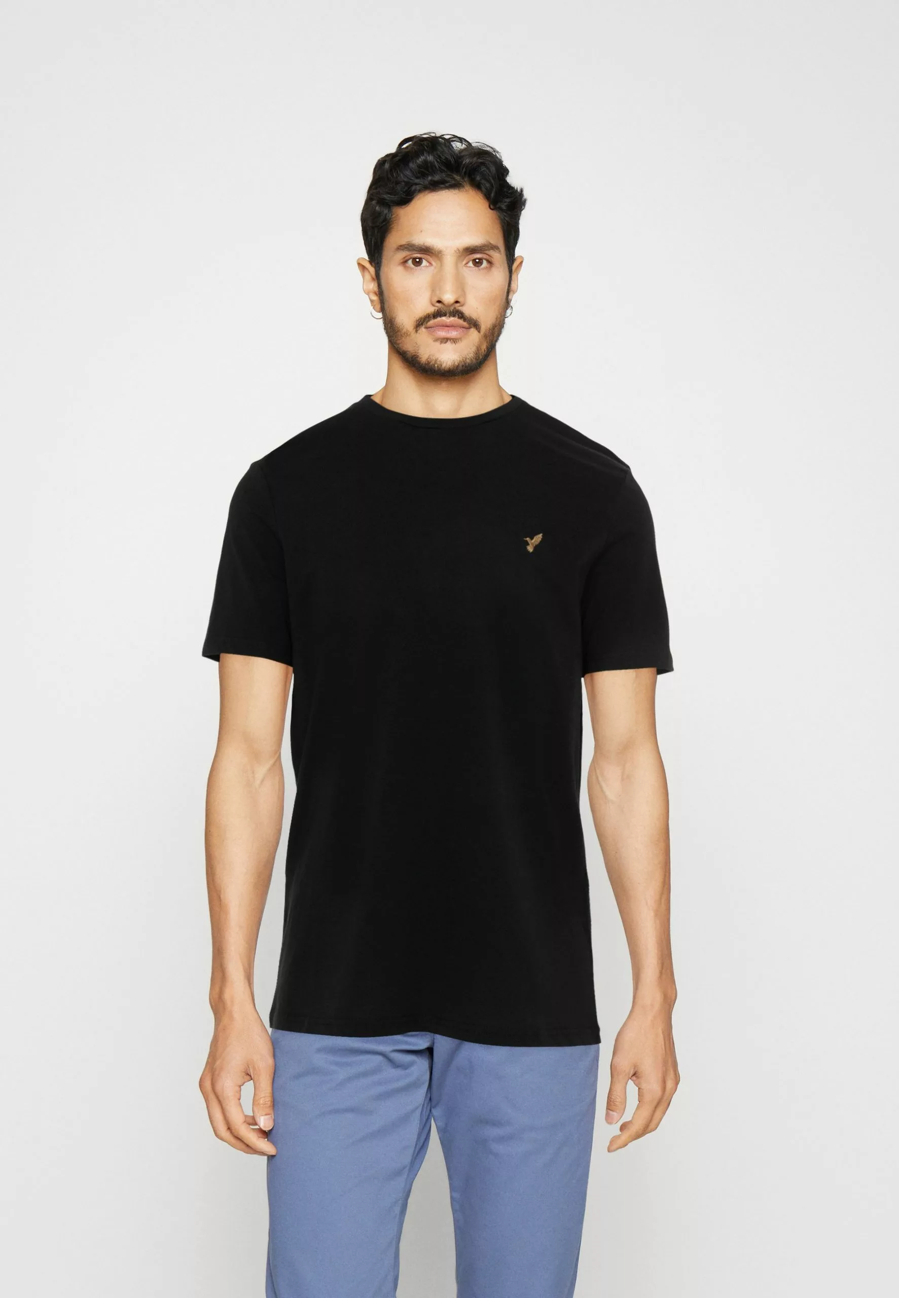 Pier One 5 Pack - Basic T-Shirt - White/Ark Green/Blue 4 Pier One 5 Pack - Basic T-Shirt - White/Ark Green/Blue - Image 4