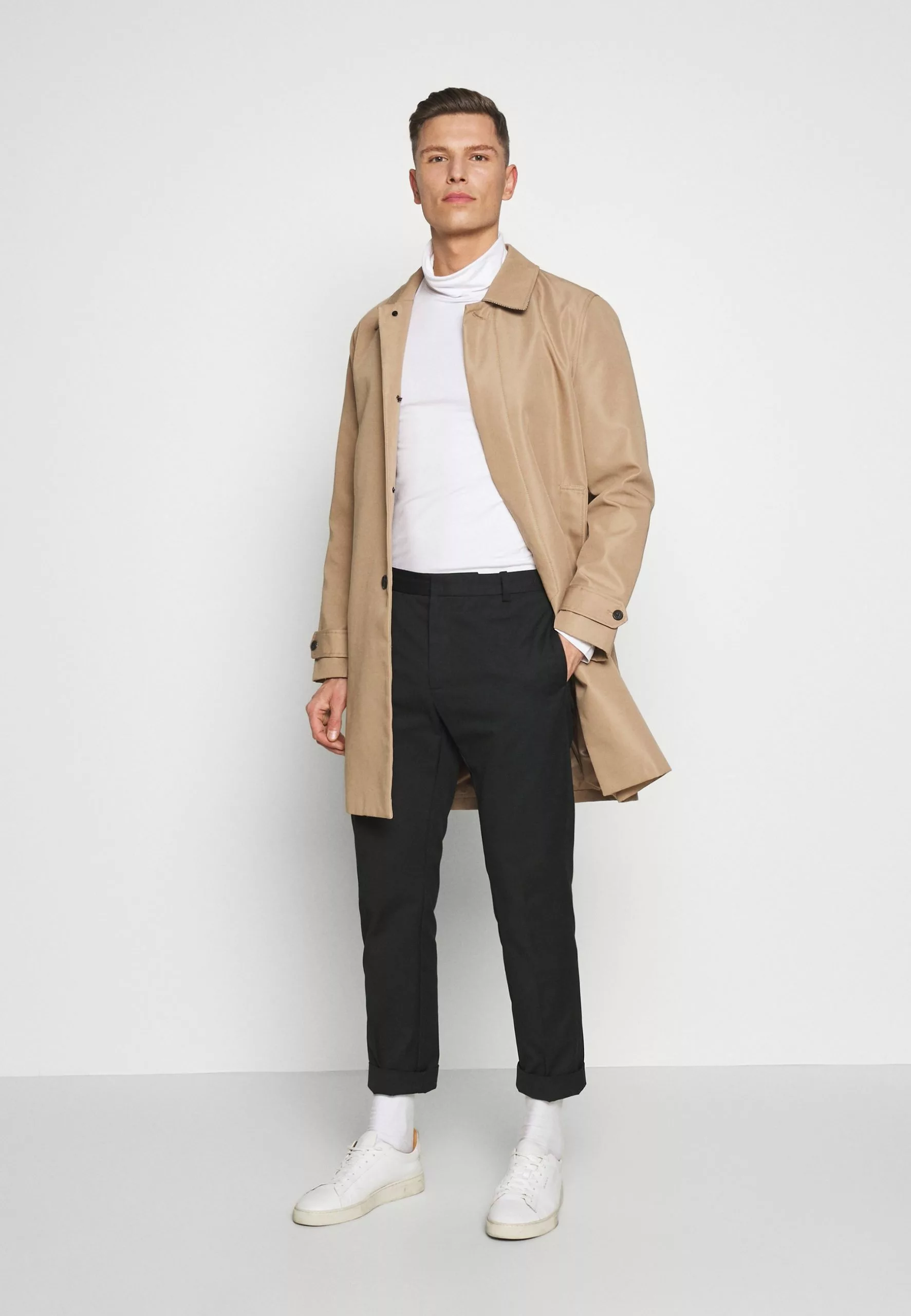 Pier One 2 Pack - Long Sleeved Top - White/Black 2 Pier One 2 Pack - Long Sleeved Top - White/Black - Image 2