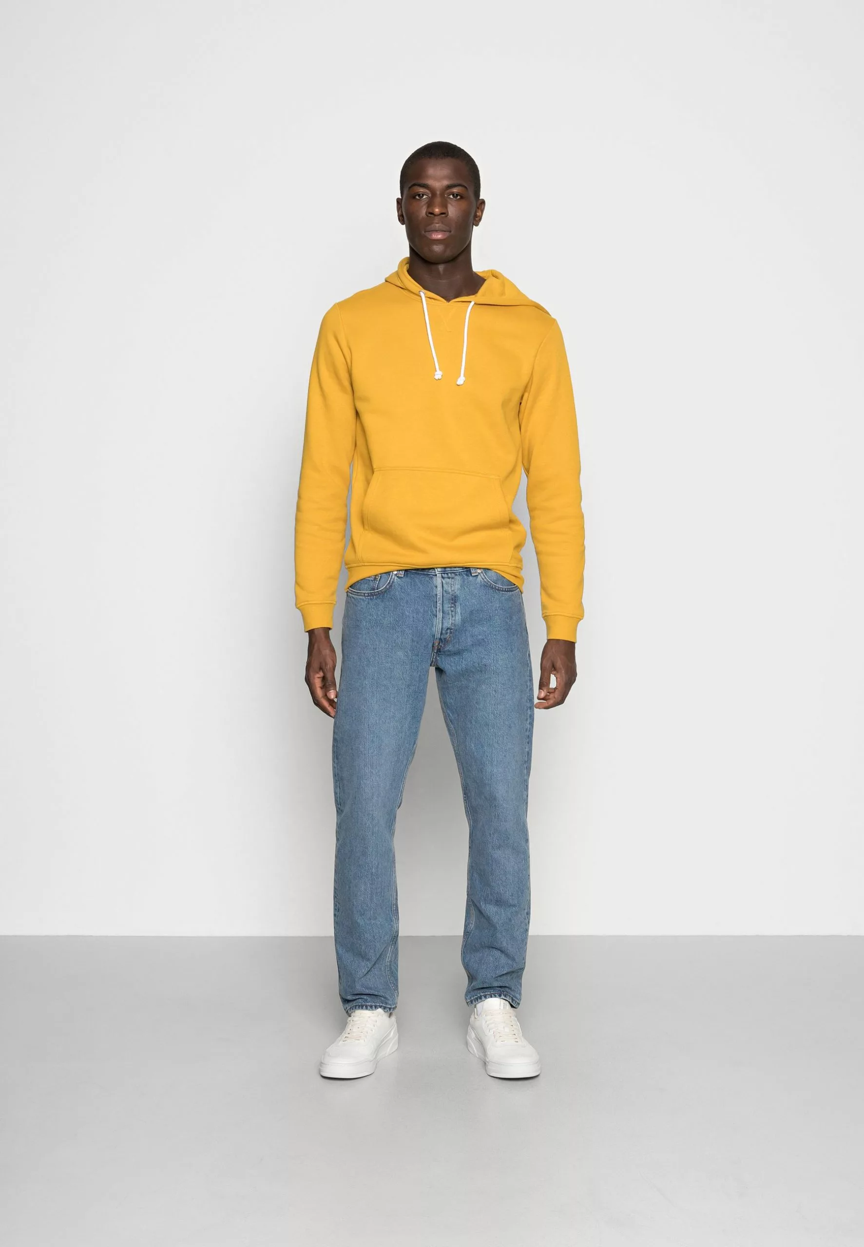 Pier One Hoodie - Yellow 2 Pier One Hoodie - Yellow - Image 2