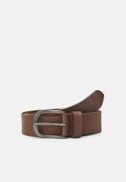 Pier One Leather Unisex - Belt -Dark Brown
