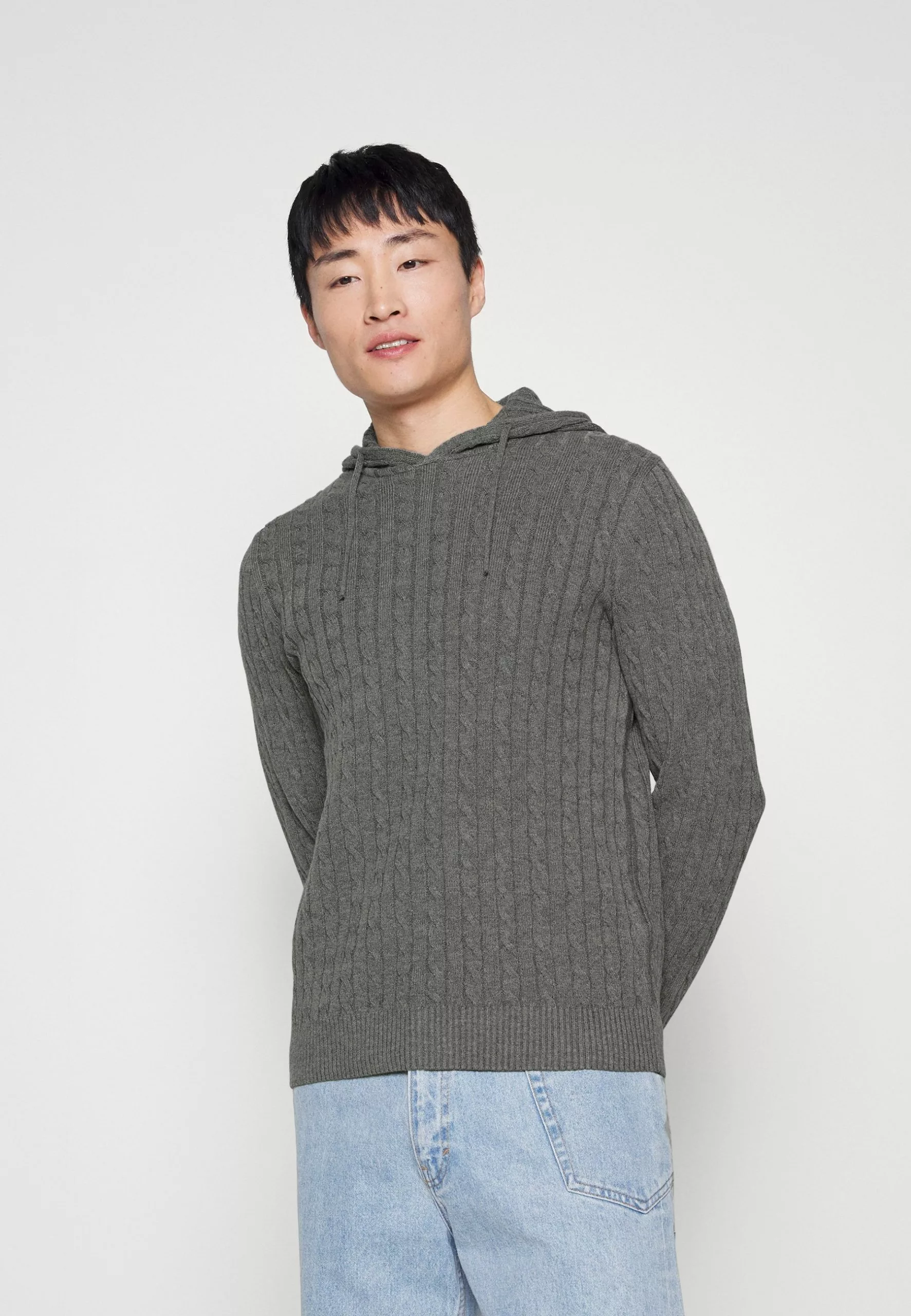 Pier One Jumper - Mottled Grey 1 Pier One Jumper - Mottled Grey