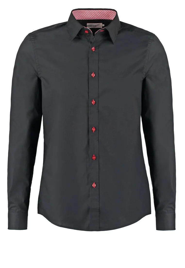 Pier One Shirt - Black/Red 6 Pier One Shirt - Black/Red - Image 6
