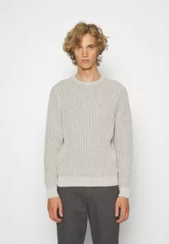 Pier One Jumper - Mottled Light Grey