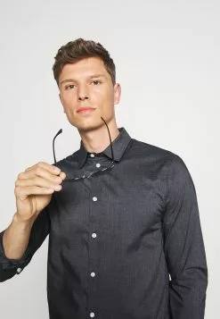 Pier One Shirt -Blue Grey