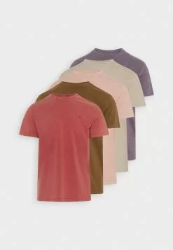 Pier One 5 Pack - Basic T-Shirt - Off-White/Lilac/Light Red 17 Pier One 5 Pack - Basic T-Shirt - Off-White/Lilac/Light Red -Pier One Shop 157be7693cf04021812e84a3c933c25e