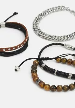 Pier One 4 Pack - Bracelet - Silver-Coloured 5 Pier One 4 Pack - Bracelet - Silver-Coloured -Pier One Shop 160a55536e024fbc8ff5de3525191522