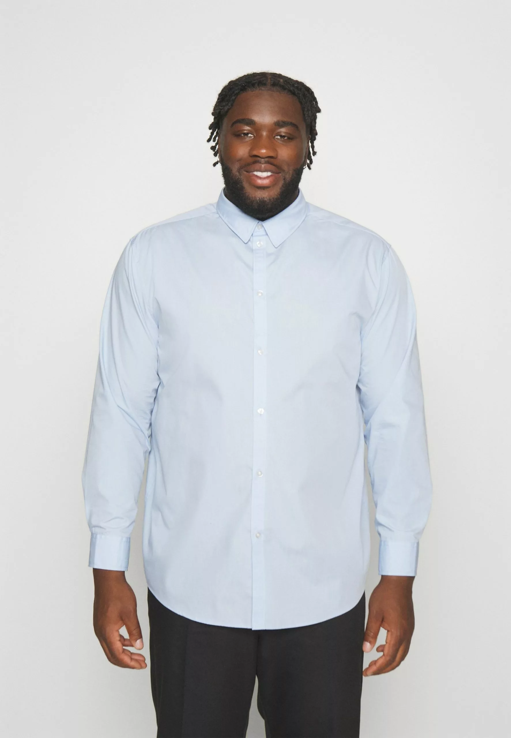 Pier One 2 Pack- Formal Shirt - White/Light Blue 4 Pier One 2 Pack- Formal Shirt - White/Light Blue - Image 4