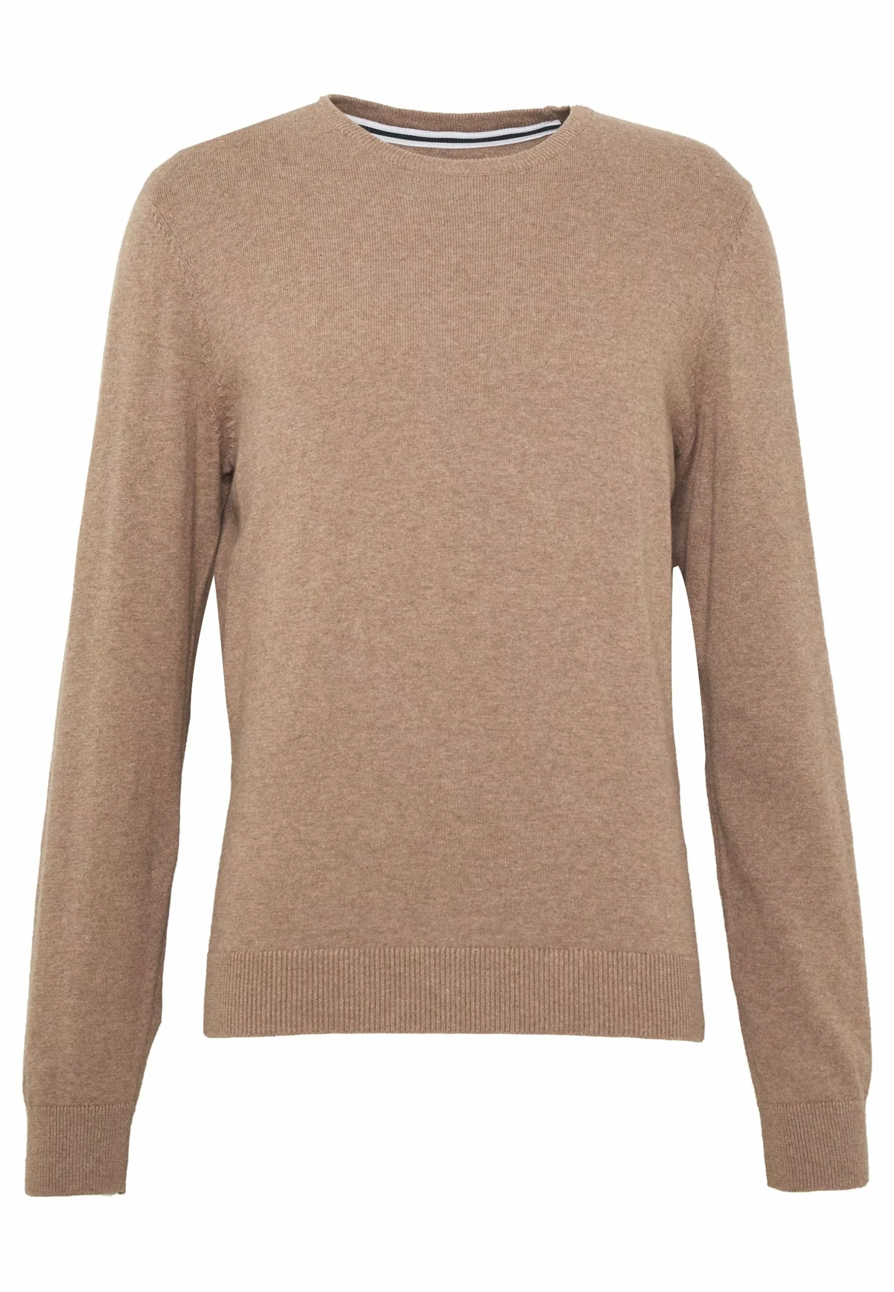 Pier One Basic Crewneck - Jumper - Mottled Beige 6 Pier One Basic Crewneck - Jumper - Mottled Beige - Image 6