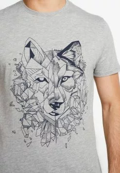 Pier One Print T-Shirt - Mottled Grey 11 Pier One Print T-Shirt - Mottled Grey -Pier One Shop 19bac3e87c214150932db03a2c67e58e