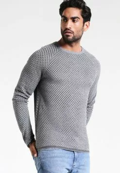 Pier One Jumper - Mottled Grey/Anthracite