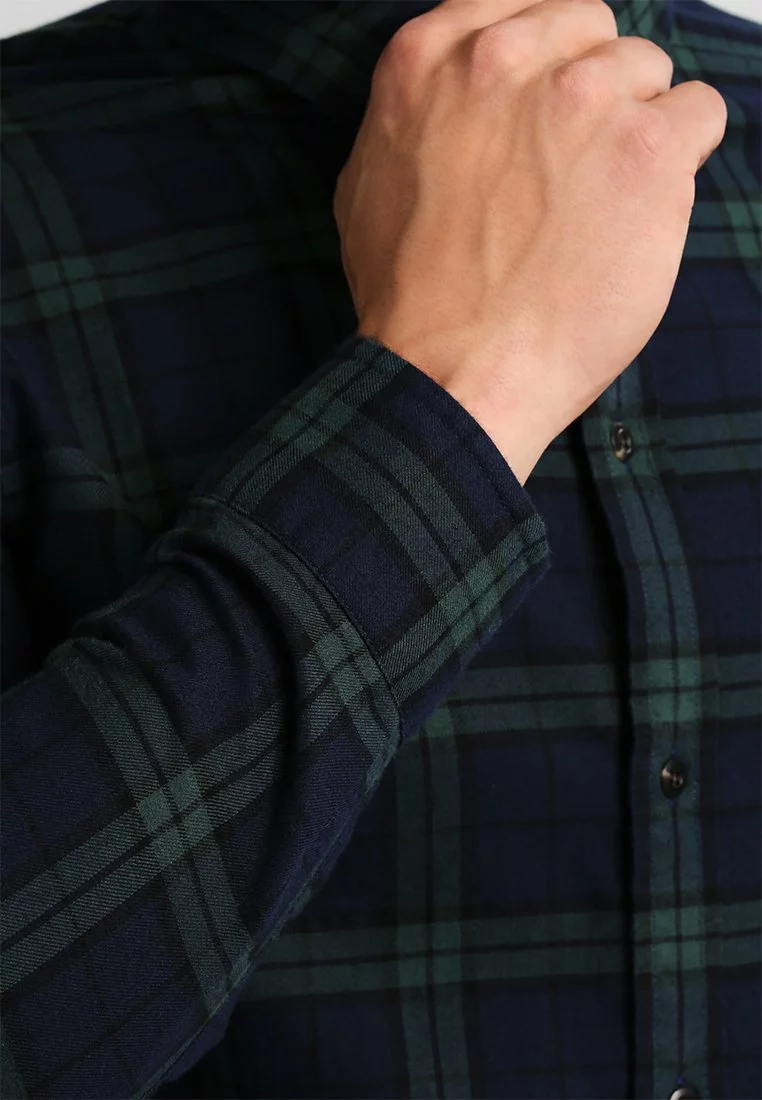 Pier One Shirt - Green / Blue 5 Pier One Shirt - Green / Blue - Image 5