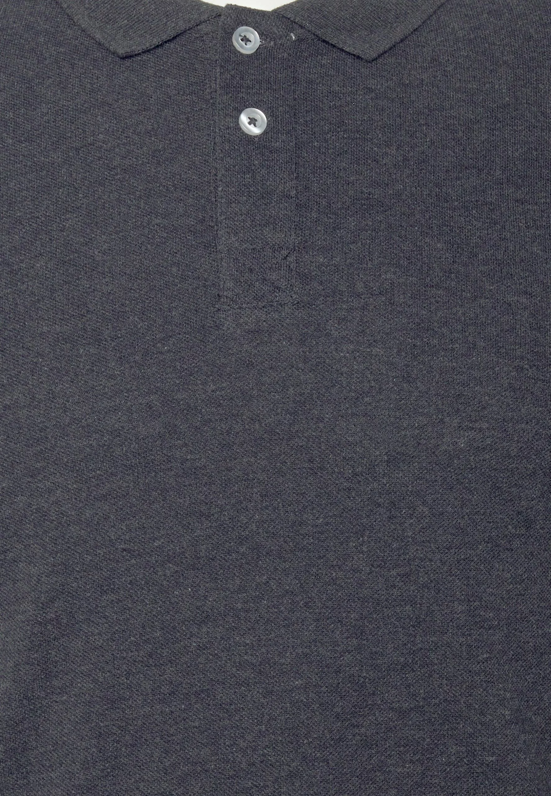 Pier One Polo Shirt - Dark Grey Melange 3 Pier One Polo Shirt - Dark Grey Melange - Image 3