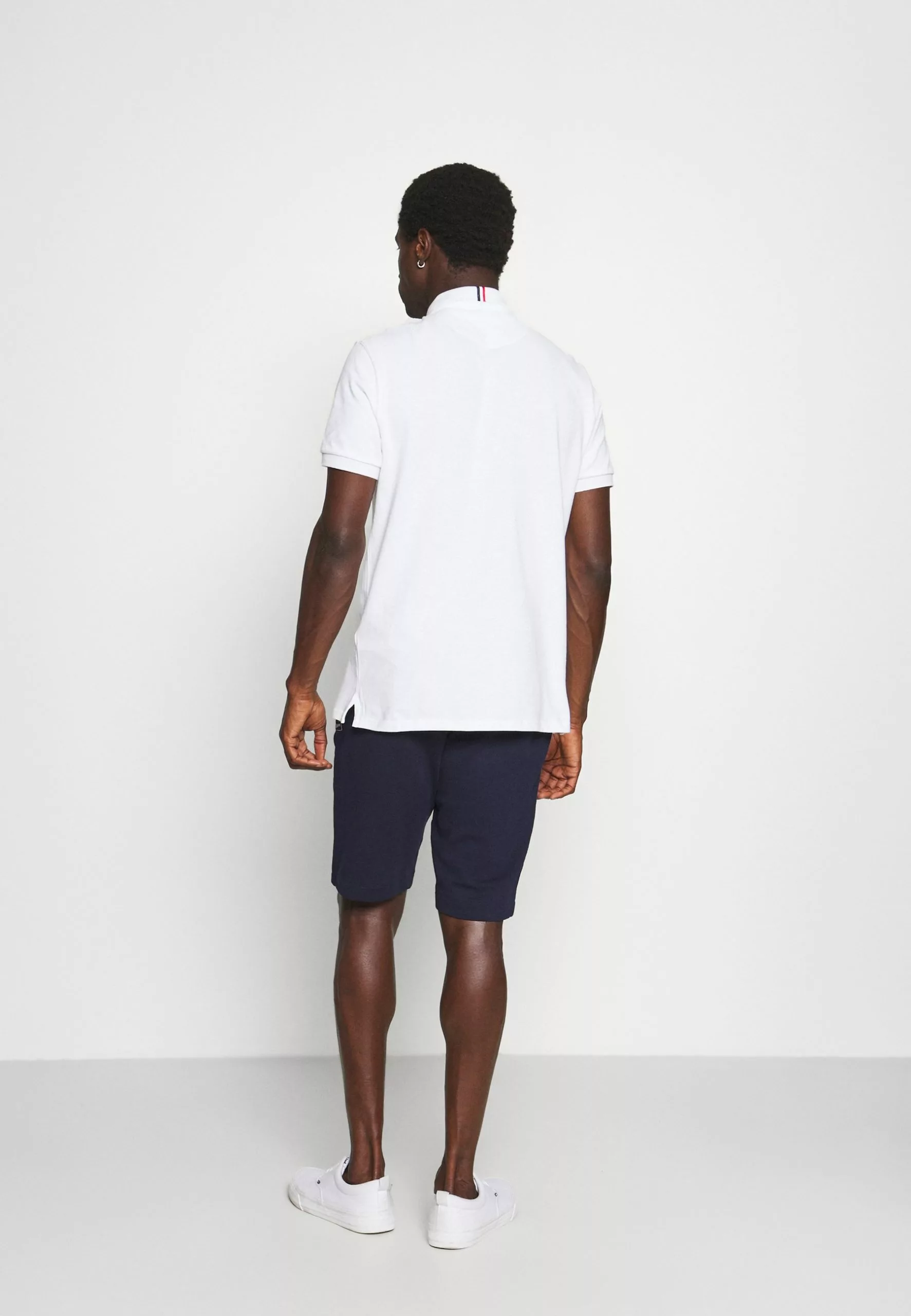 Pier One Tricolore Trim- Polo Shirt - White 3 Pier One Tricolore Trim- Polo Shirt - White - Image 3