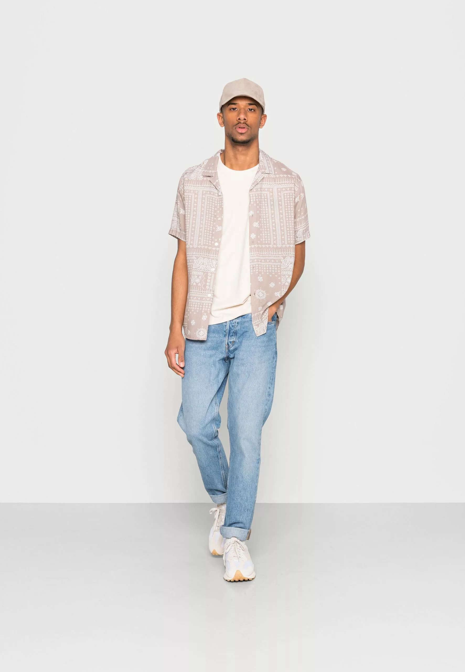 Pier One Unisex - Shirt - Beige 2 Pier One Unisex - Shirt - Beige - Image 2