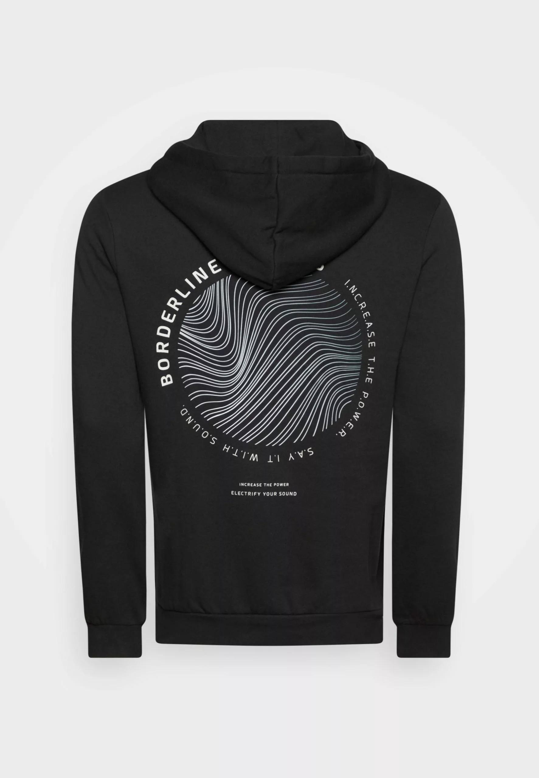 Pier One Hoodie Circle Back - Sweatshirt - Black 1 Pier One Hoodie Circle Back - Sweatshirt - Black