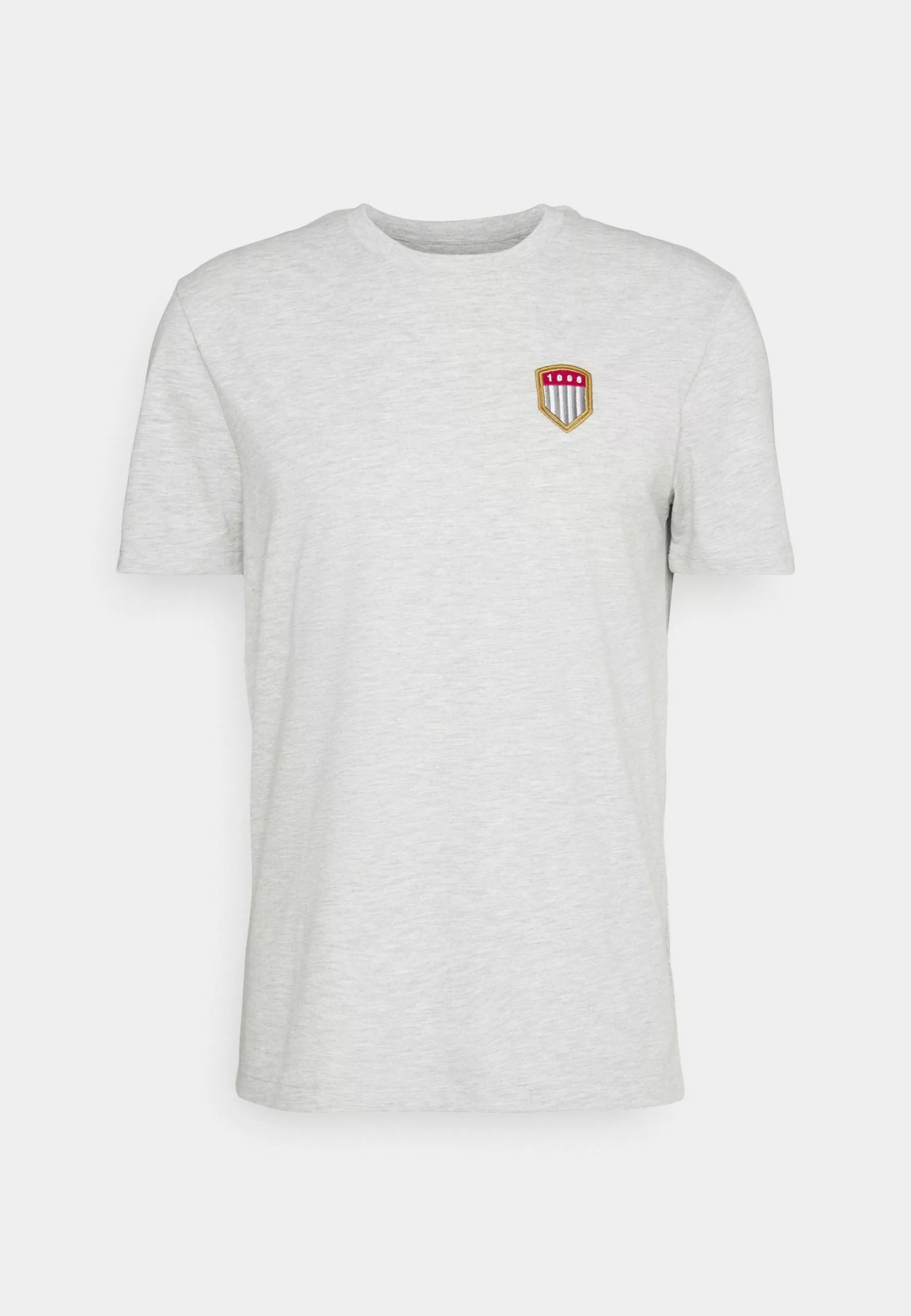 Pier One Print T-Shirt - Light Grey 4 Pier One Print T-Shirt - Light Grey - Image 4