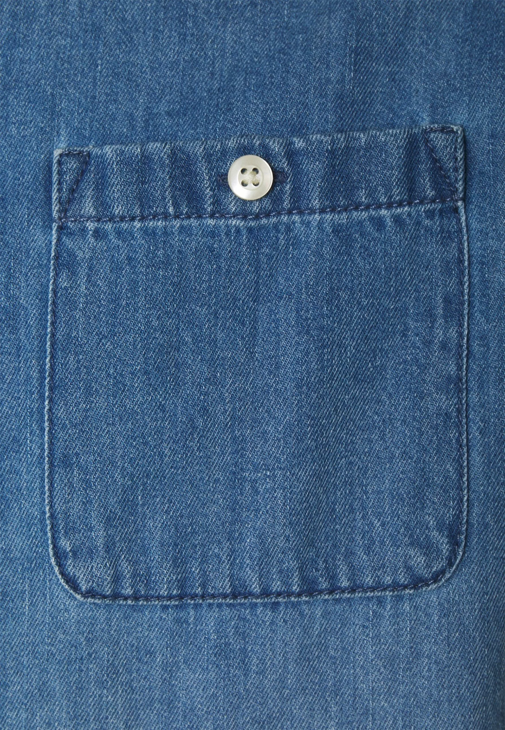 Pier One Denim Shirt - Shirt - Blue Denim 3 Pier One Denim Shirt - Shirt - Blue Denim - Image 3