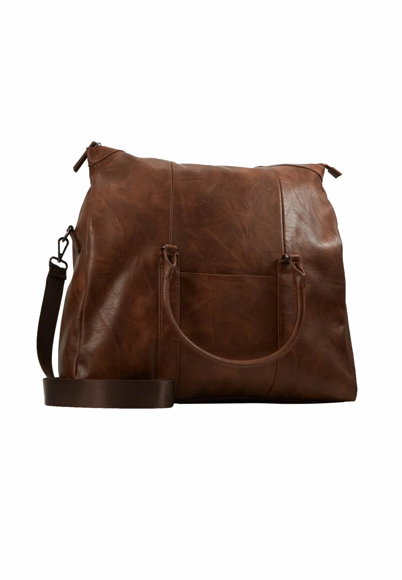 Pier One Unisex - Weekend Bag - Dark Brown 6 Pier One Unisex - Weekend Bag - Dark Brown - Image 6