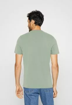 Pier One V Neck Bird Tonal 3 Pack - Basic T-Shirt - Mint/Off-Whit/Blue Grey -Pier One Shop 28047a9aa1d7482e9c6da260b2646343