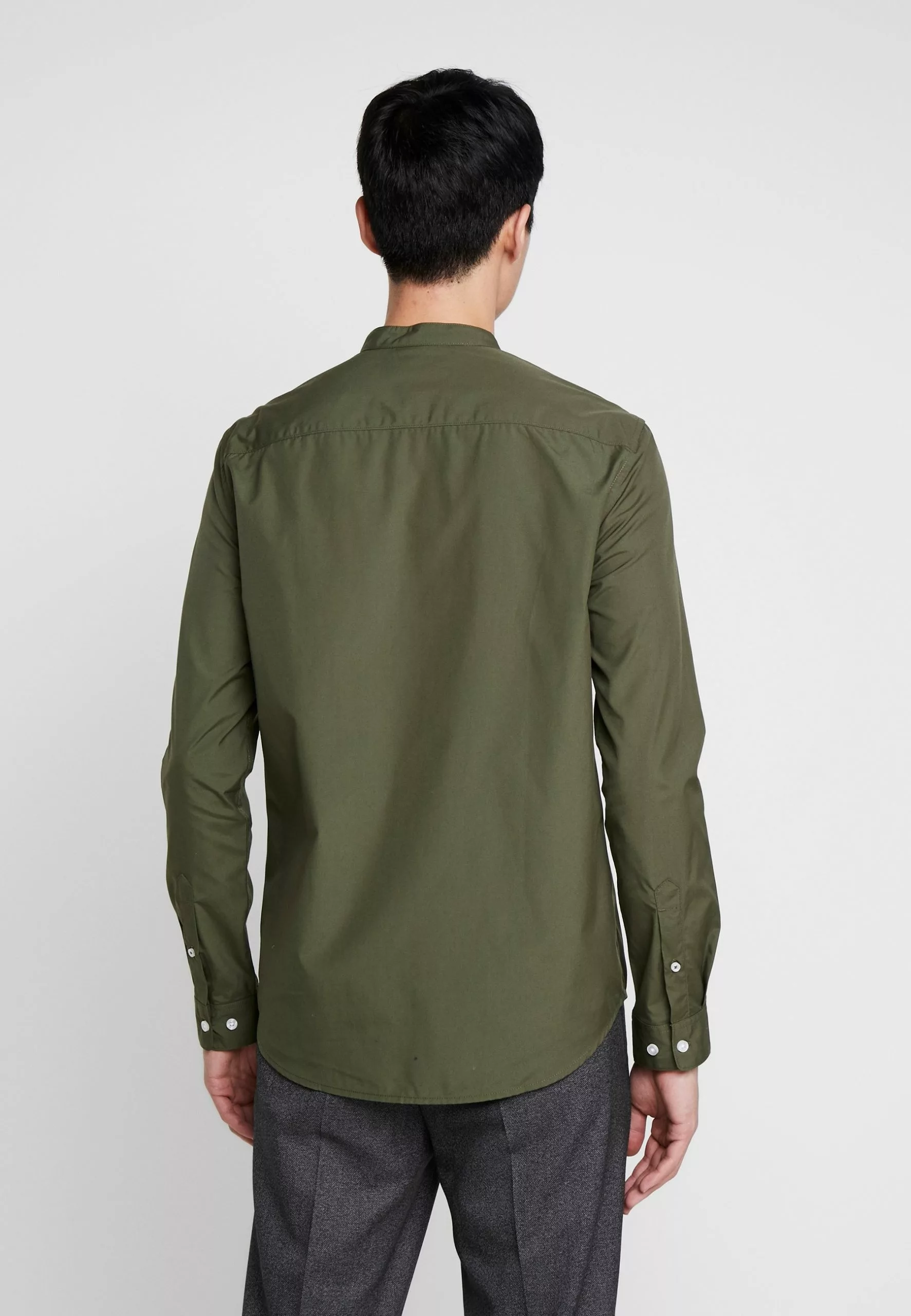 Pier One 2 Pack - Shirt - Oliv/Black 3 Pier One 2 Pack - Shirt - Oliv/Black - Image 3