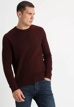 Pier One Jumper - Mottled Bordeaux