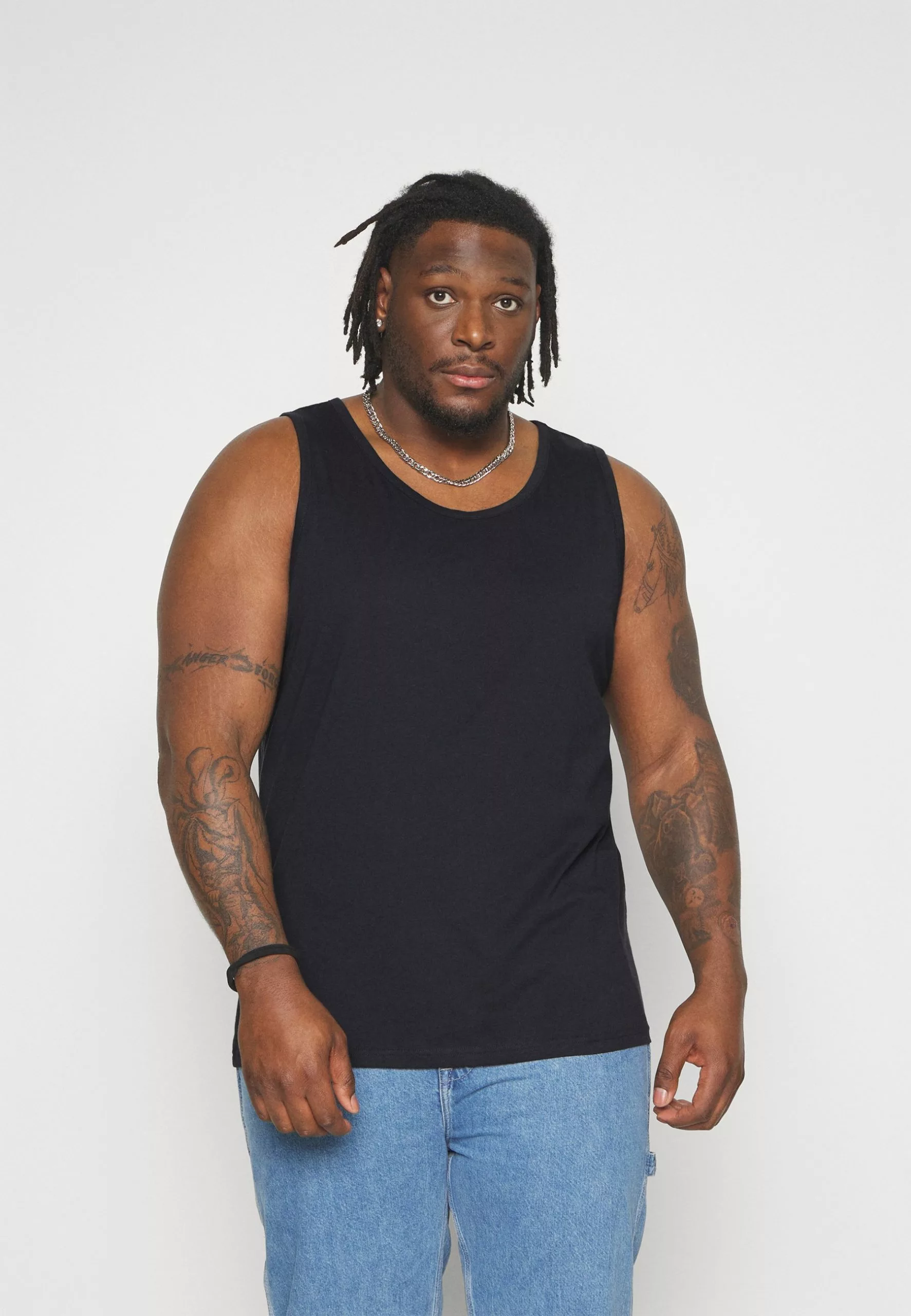 Pier One 3 Pack- Top - Black/Grey/Khaki 2 Pier One 3 Pack- Top - Black/Grey/Khaki - Image 2