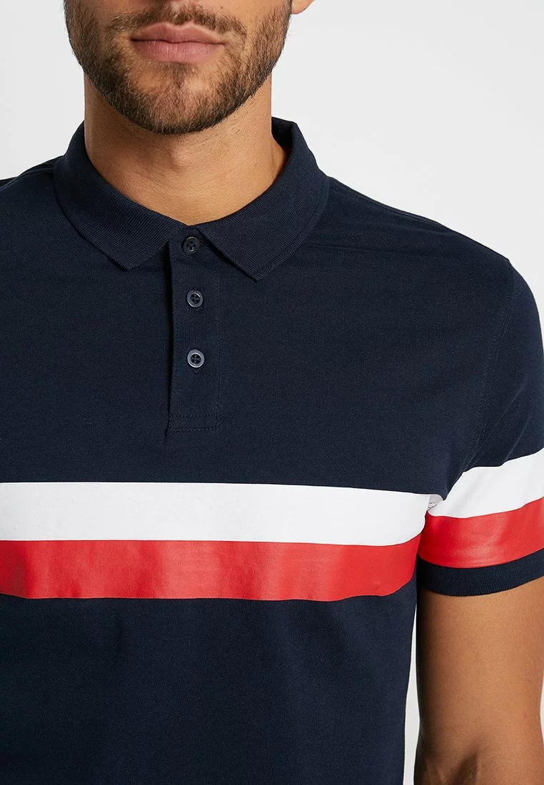 Pier One Polo Shirt - Dark Blue 5 Pier One Polo Shirt - Dark Blue - Image 5