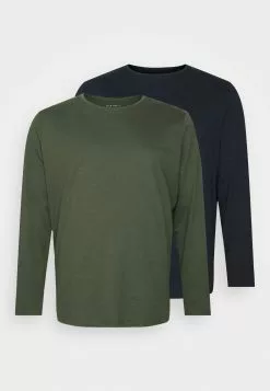 Pier One 2 Pack - Long Sleeved Top - Dark Green/Dark Blue 10 Pier One 2 Pack - Long Sleeved Top - Dark Green/Dark Blue -Pier One Shop 2c22970c2a464b43a0ae9499a934a675