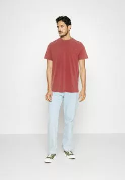 Pier One 5 Pack - Basic T-Shirt - Off-White/Lilac/Light Red