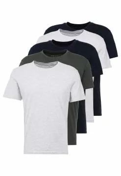 Pier One 5 Pack - Basic T-Shirt - Dark Blue/Grey/Khaki 14 Pier One 5 Pack - Basic T-Shirt - Dark Blue/Grey/Khaki -Pier One Shop 325cf046ffc64432affa66ab60fd39f6