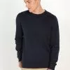 Pier One Basic Crewneck - Jumper - Dark Blue