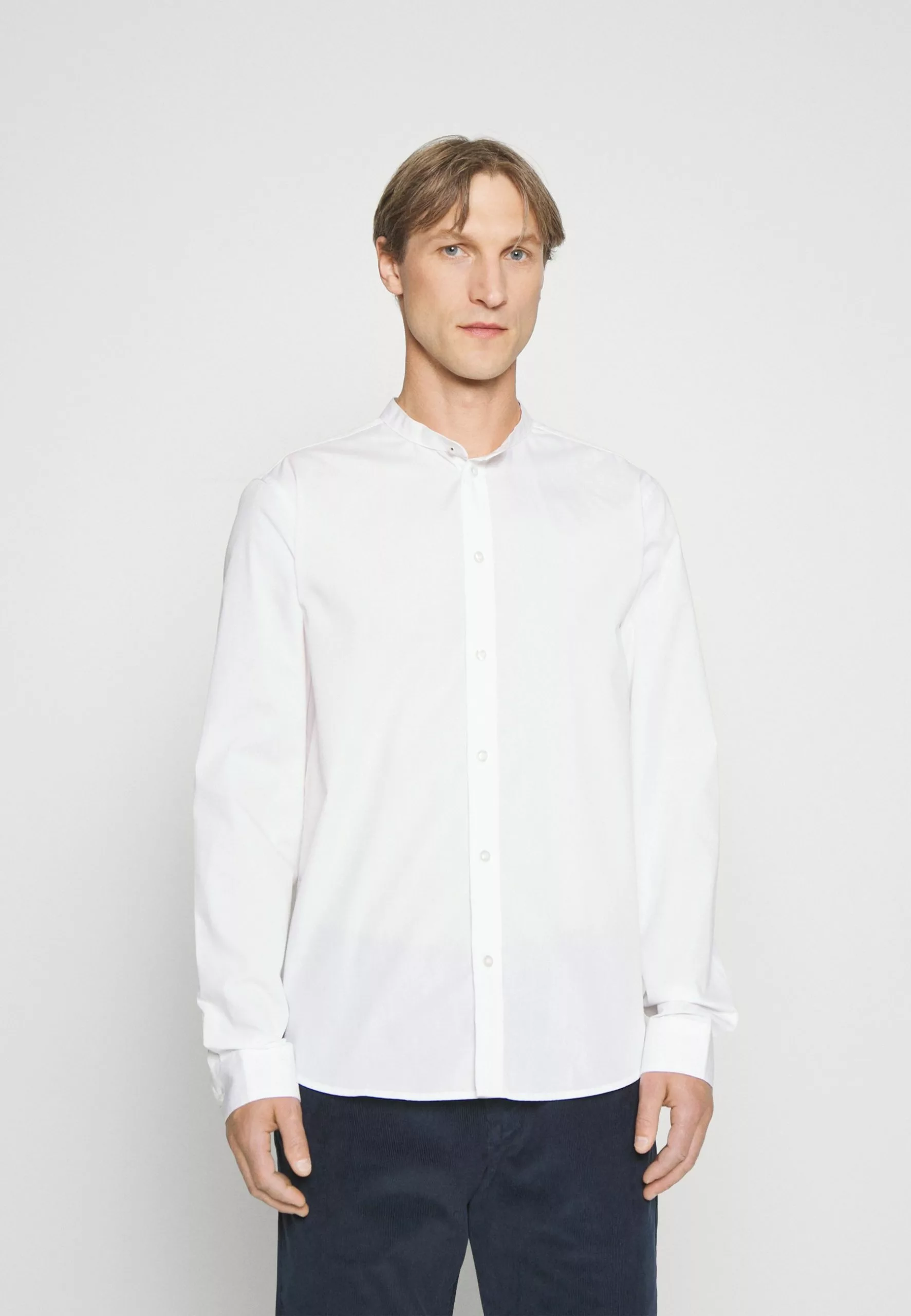 Pier One 2 Pack - Shirt - White/Olive 2 Pier One 2 Pack - Shirt - White/Olive - Image 2