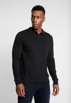 Pier One 2 Pack - Polo Shirt - Mottled Grey/Black