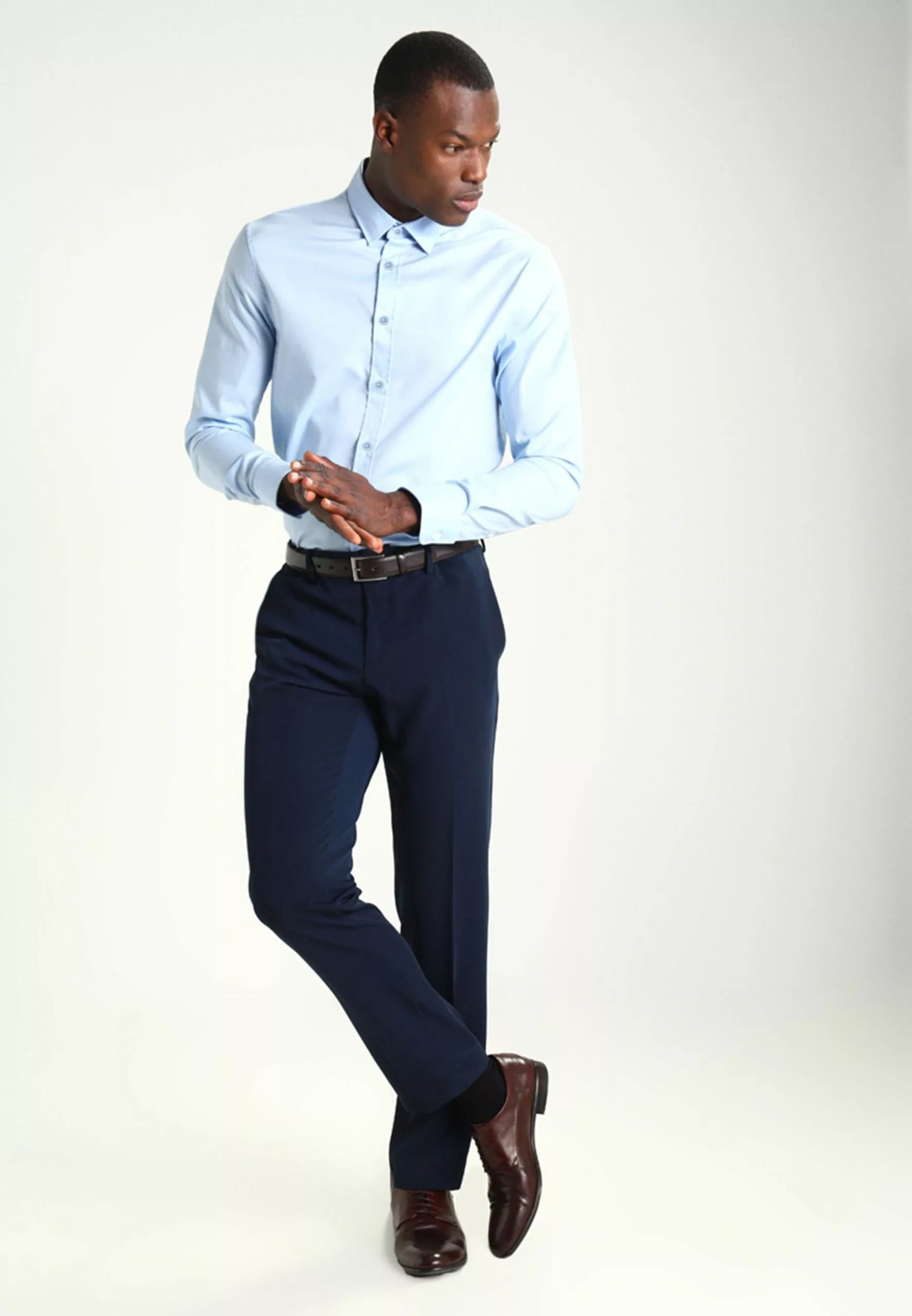 Pier One Shirt - Light Blue 2 Pier One Shirt - Light Blue - Image 2