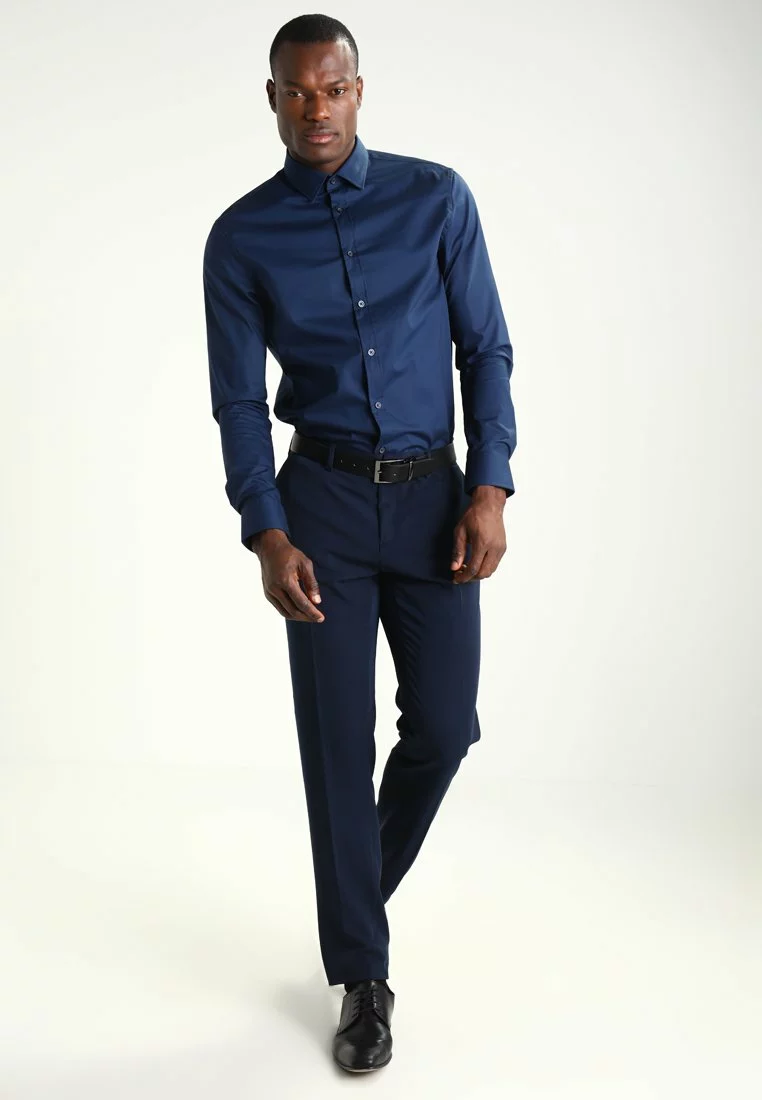 Pier One Shirt - Dark Blue 2 Pier One Shirt - Dark Blue - Image 2