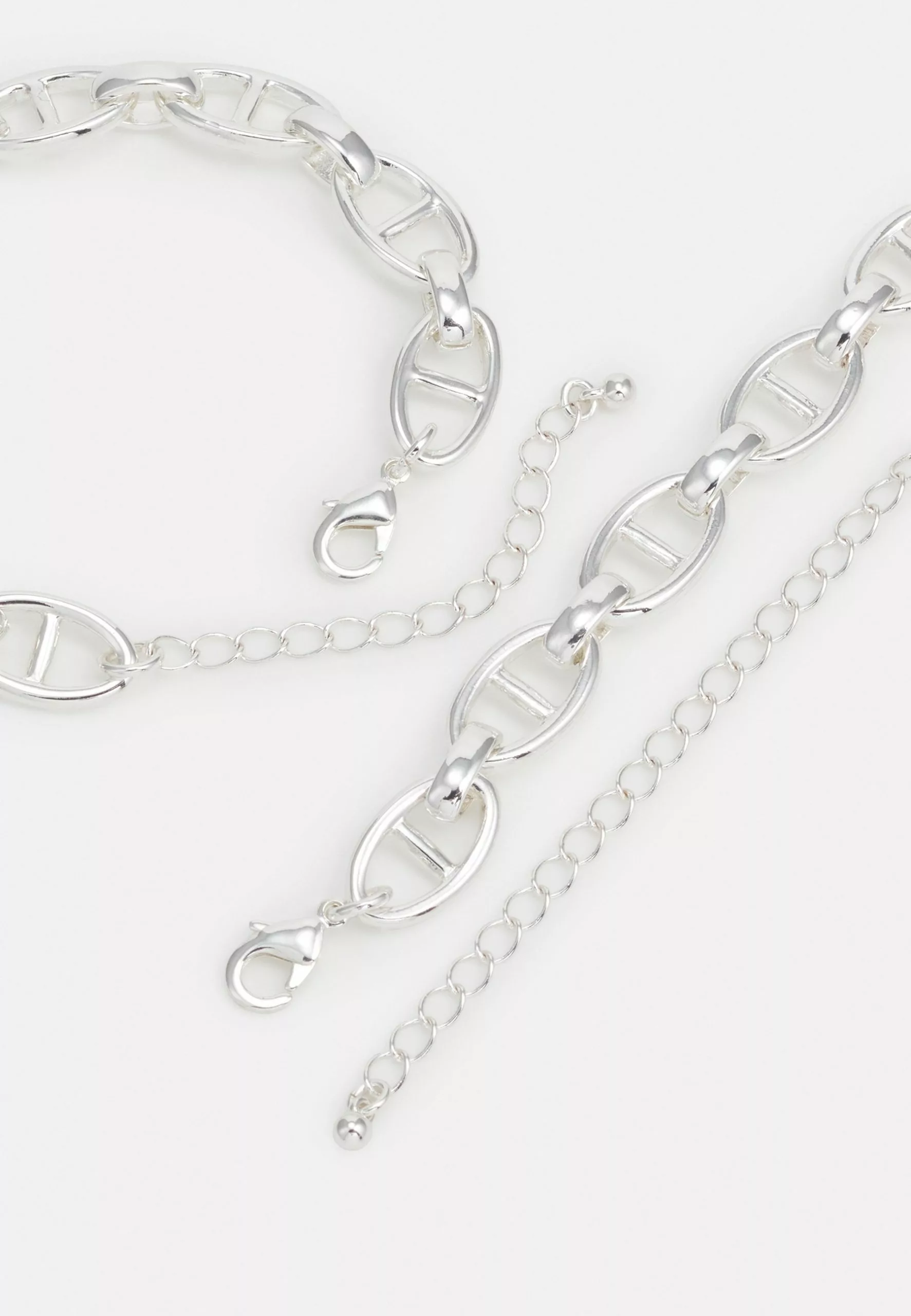 Pier One Set Unisex - Necklace - Silver-Coloured 2 Pier One Set Unisex - Necklace - Silver-Coloured - Image 2