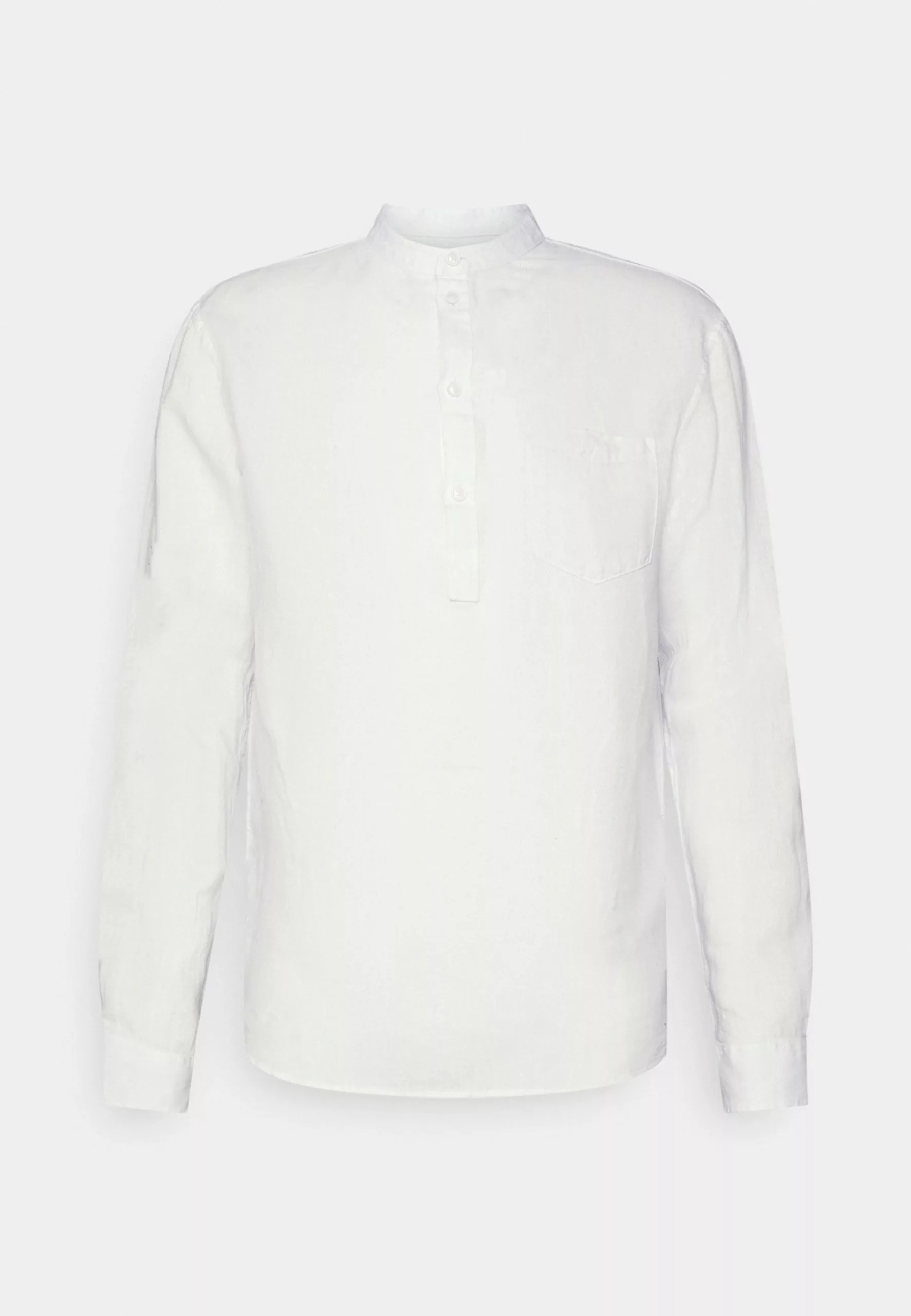 Pier One Linen Cotton Mix 2 Pack - Shirt - White/Black 2 Pier One Linen Cotton Mix 2 Pack - Shirt - White/Black - Image 2