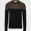 Pier One Jumper - Black/Brown