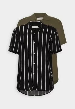 Pier One 2 Pack - Shirt - Olive/Black 10 Pier One 2 Pack - Shirt - Olive/Black -Pier One Shop 3a22c13775a144a38afed23205f1adce