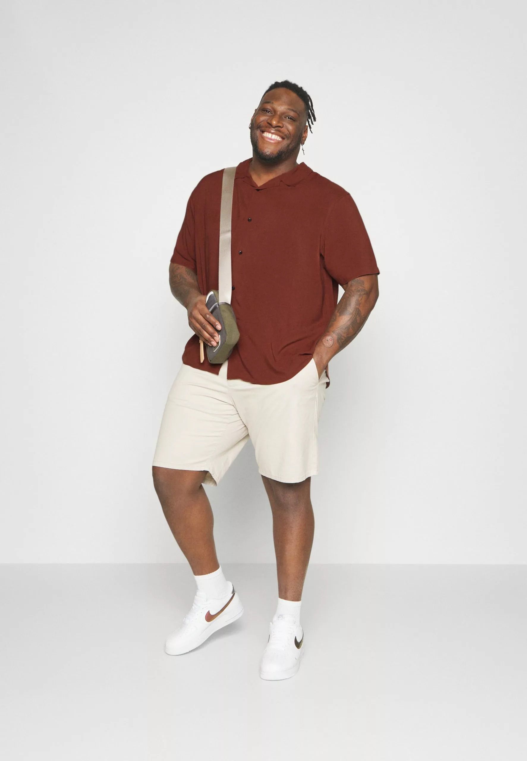 Pier One Shirt - Brown 2 Pier One Shirt - Brown - Image 2