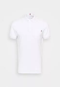 Pier One Tricolore Trim- Polo Shirt - White 8 Pier One Tricolore Trim- Polo Shirt - White -Pier One Shop 40a33fb845c34db5a5bbfeb200ab2312