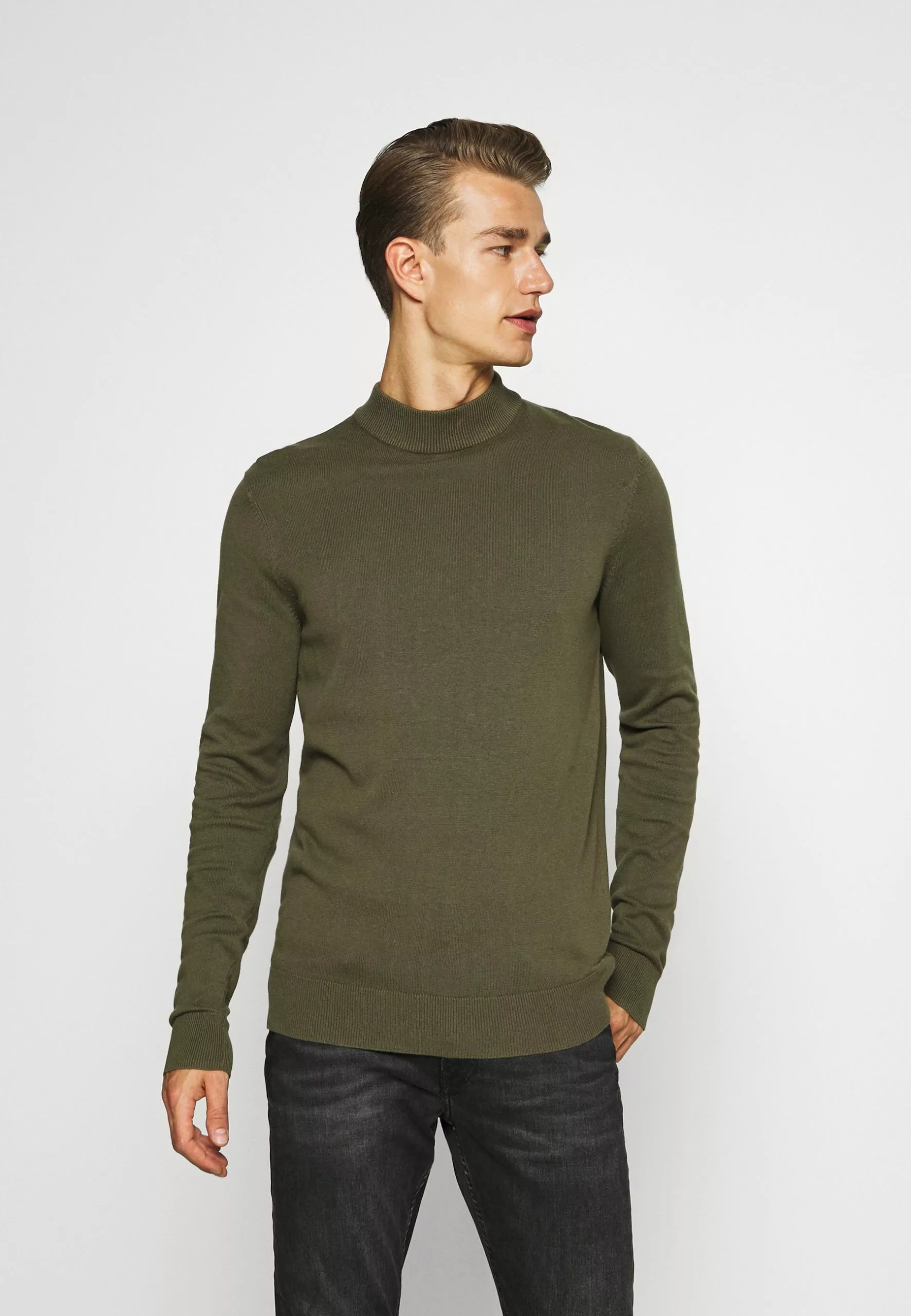 Pier One Jumper - Oliv 1 Pier One Jumper - Oliv