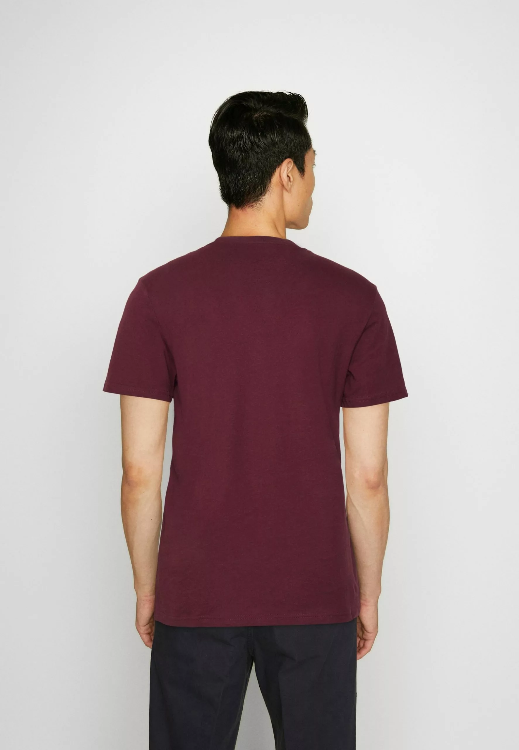 Pier One 5 Pack - Basic T-Shirt - Dark Blue/Pink/Off-White 3 Pier One 5 Pack - Basic T-Shirt - Dark Blue/Pink/Off-White - Image 3